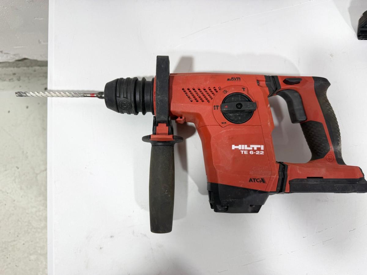 Hilti Nuron 22V verktøypakke - 5 maskiner og 4 batterier