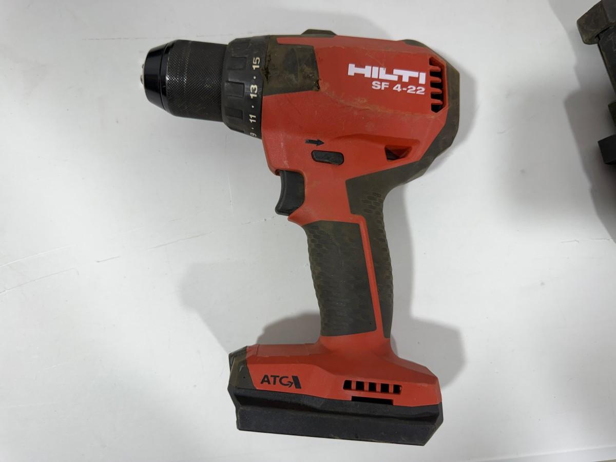 Hilti Nuron 22V verktøypakke - 5 maskiner og 4 batterier
