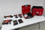 Hilti Nuron 22V verktøypakke - 5 maskiner og 4 batterier
