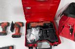 Hilti Nuron 22V verktøypakke - 5 maskiner og 4 batterier