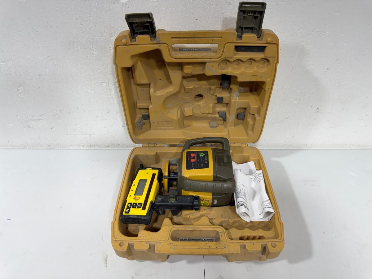 Topcon RL-H5A rotasjonslaser med Leica Rod Eye 160 Digital