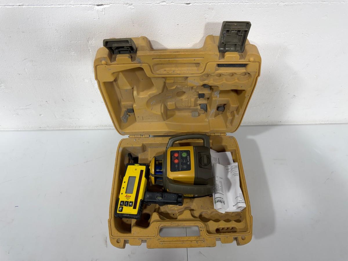 Topcon RL-H5A rotasjonslaser med Leica Rod Eye 160 Digital
