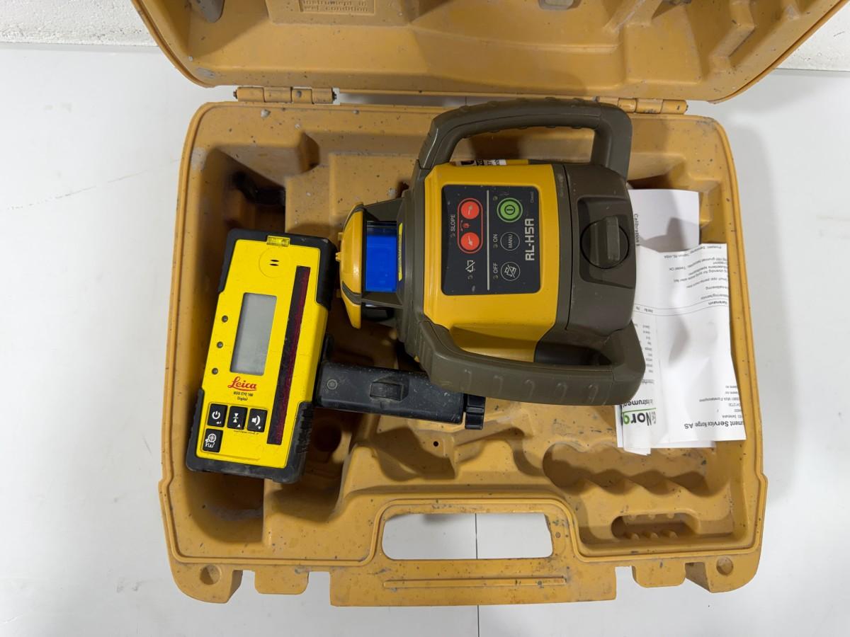 Topcon RL-H5A rotasjonslaser med Leica Rod Eye 160 Digital