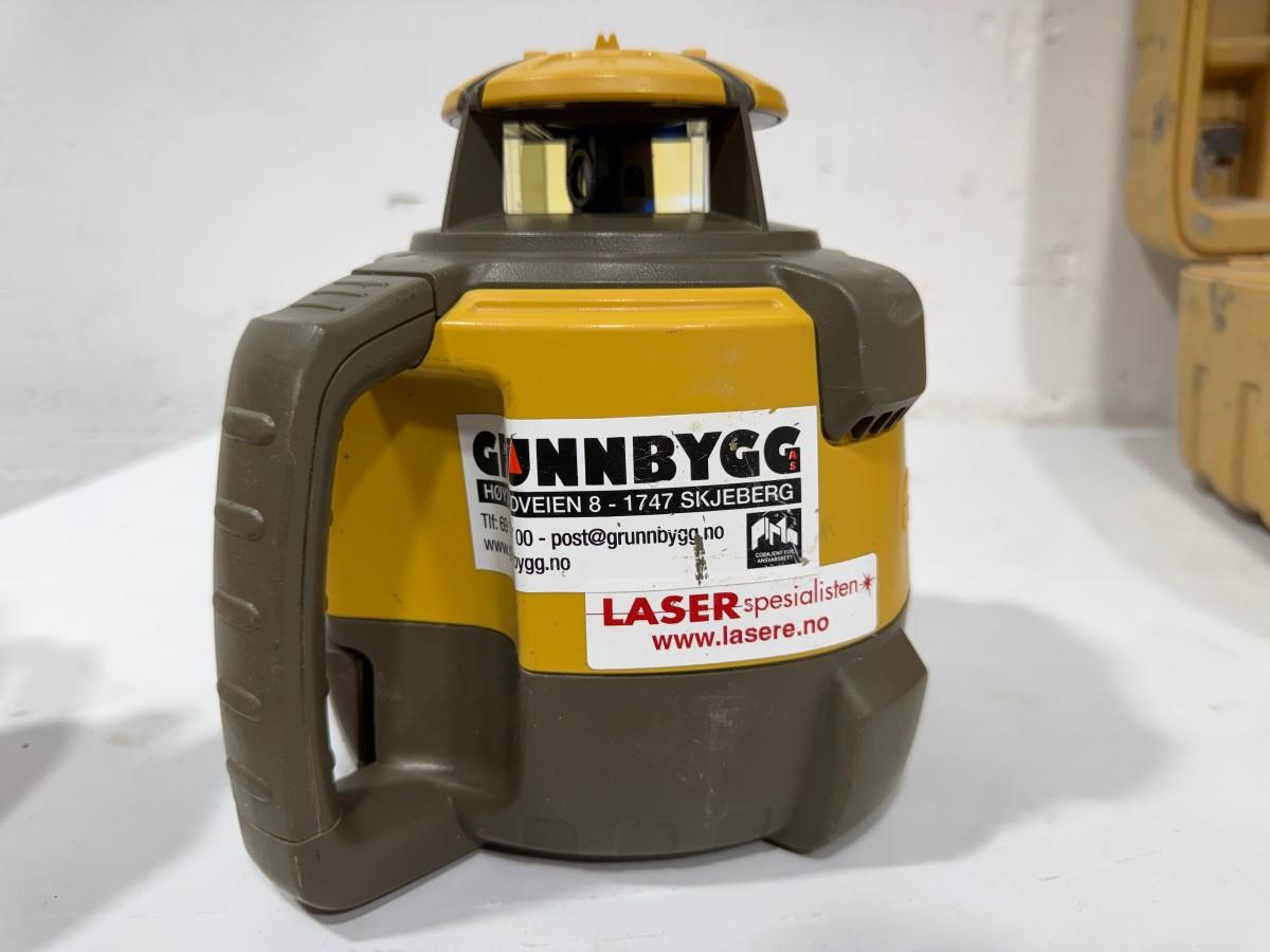 Topcon RL-H5A rotasjonslaser med Leica Rod Eye 160 Digital