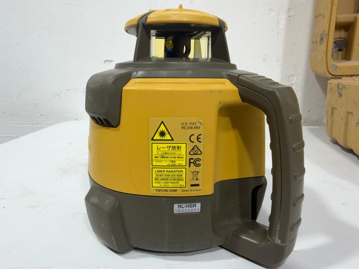 Topcon RL-H5A rotasjonslaser med Leica Rod Eye 160 Digital
