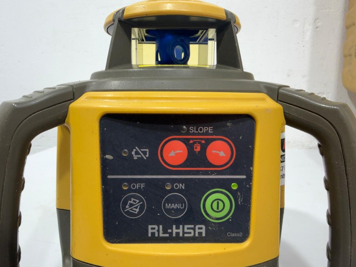 Topcon RL-H5A rotasjonslaser med Leica Rod Eye 160 Digital