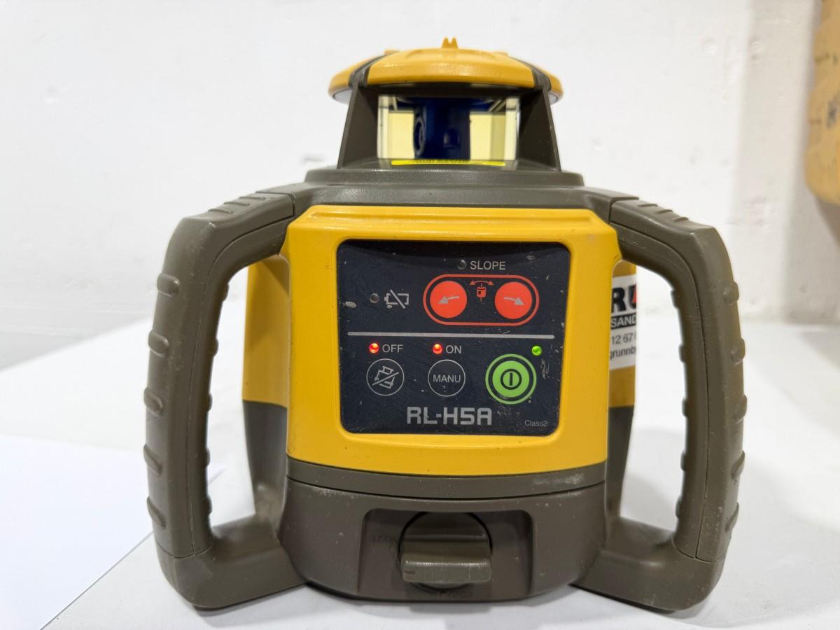 Topcon RL-H5A rotasjonslaser med Leica Rod Eye 160 Digital