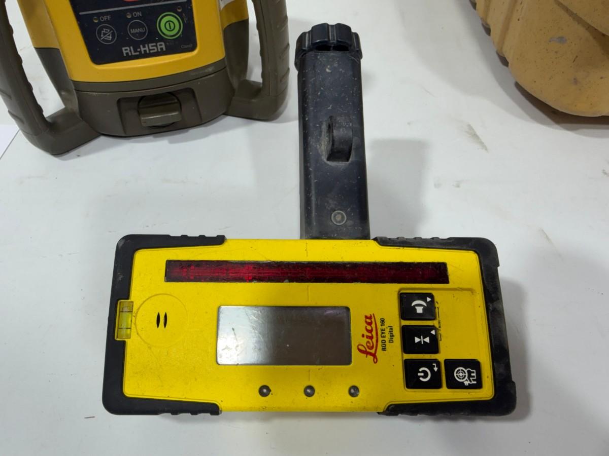 Topcon RL-H5A rotasjonslaser med Leica Rod Eye 160 Digital