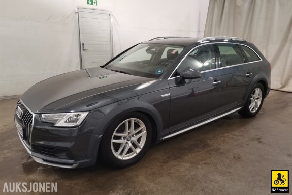 2017 Audi A4 ALLROAD 2.0 D 163 HK QUATTRO AUT HENGERFESTE ACC NAVI FJERNLYSASSISTENT