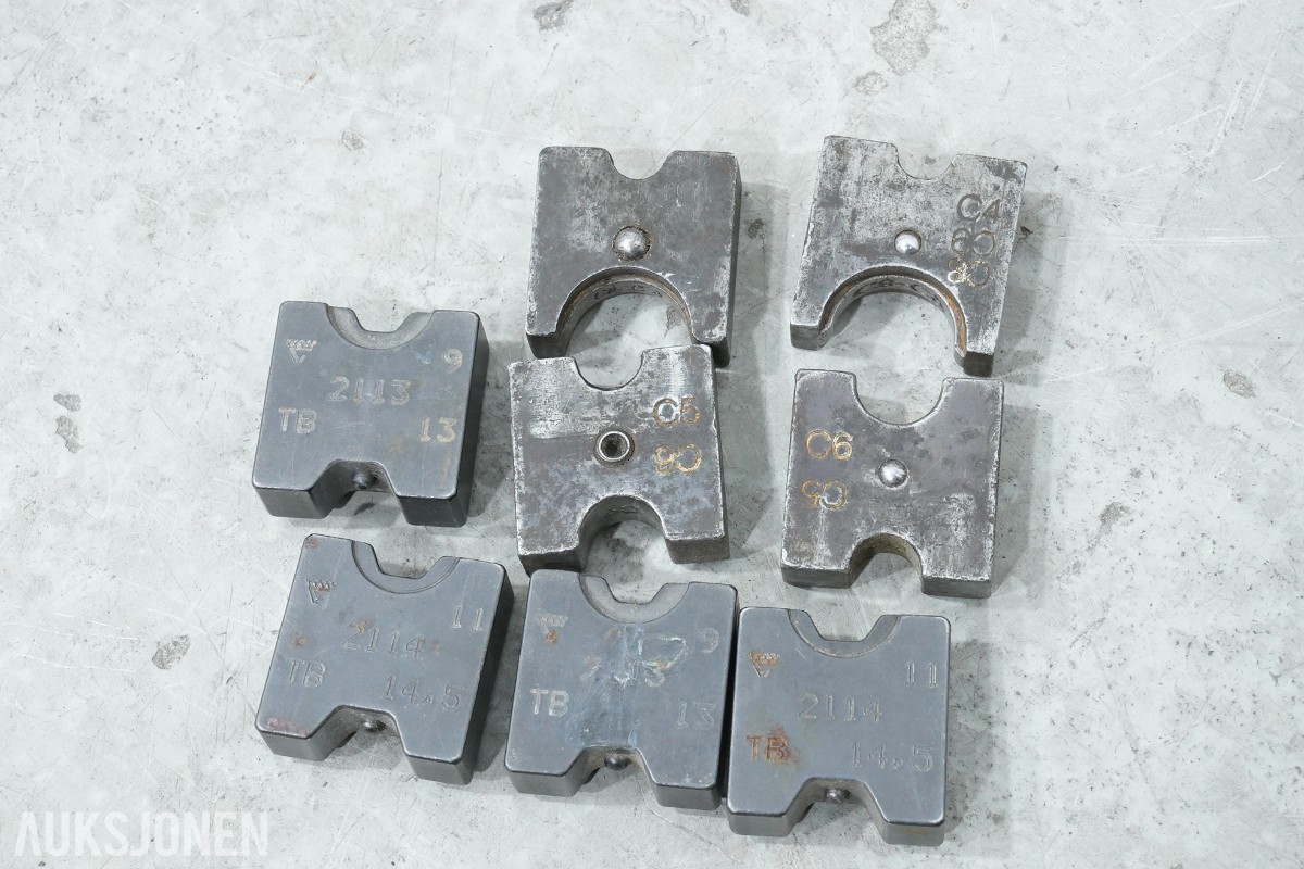 Elpress V611 hydraulisk pressverktøy med pressbakker og C-hylser