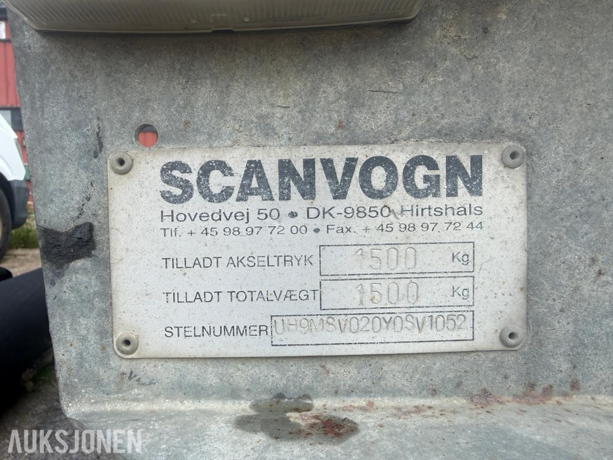 Scanvogn Asbestvogn - mannskapsbrakke.