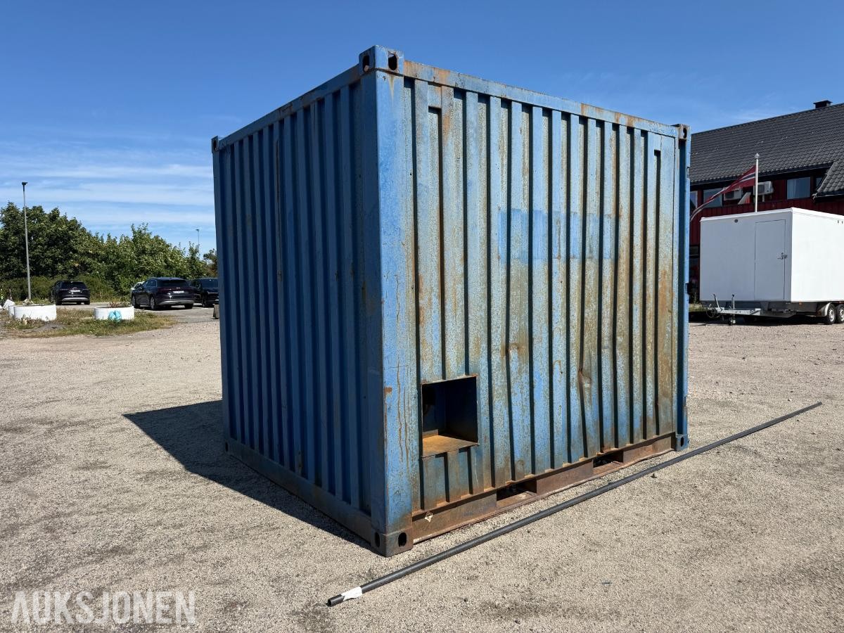 10 fots lager/verktøycontainer.