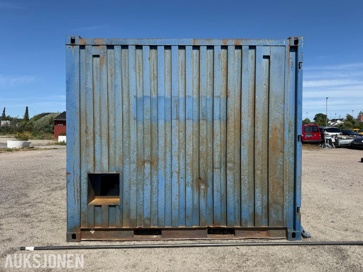 10 fots lager/verktøycontainer.