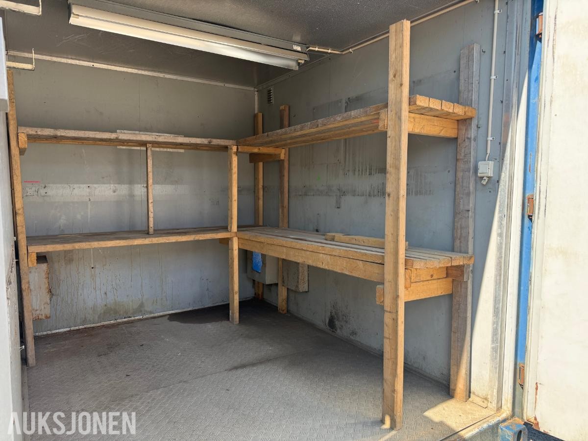 10 fots lager/verktøycontainer.