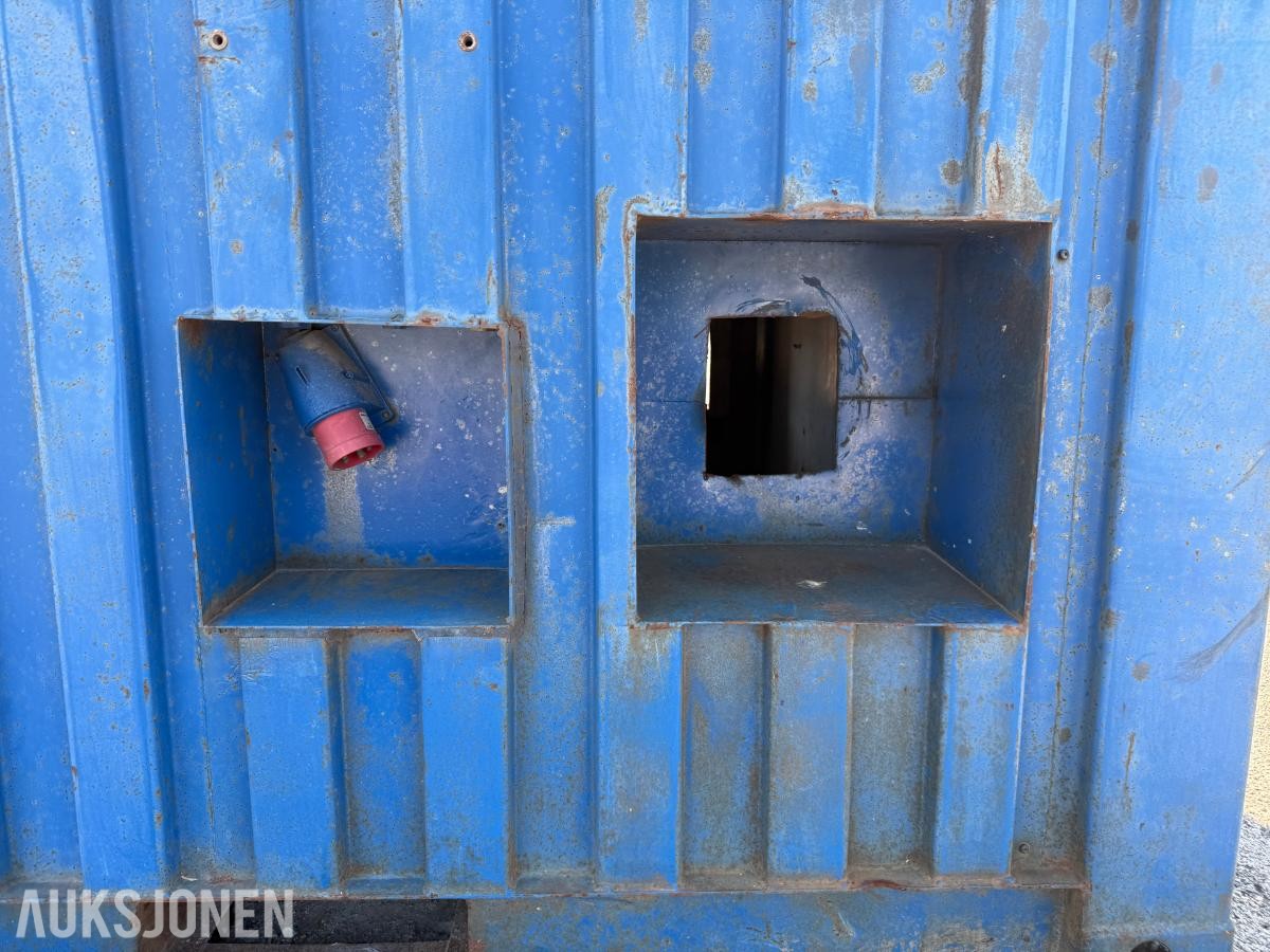 10 fots lager/verktøycontainer.