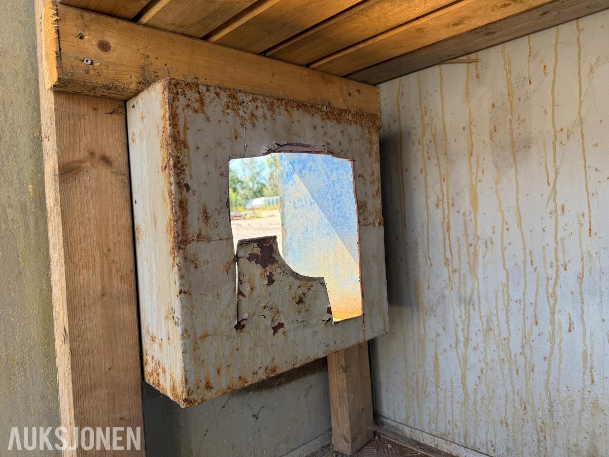 10 fots lager/verktøycontainer.