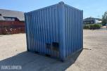 10 fots lager/verktøycontainer.