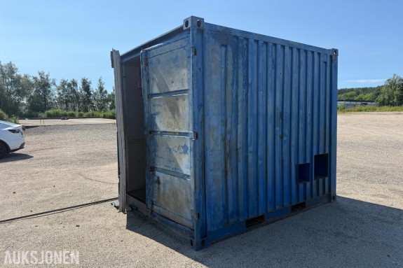 10 fots lager/verktøycontainer.