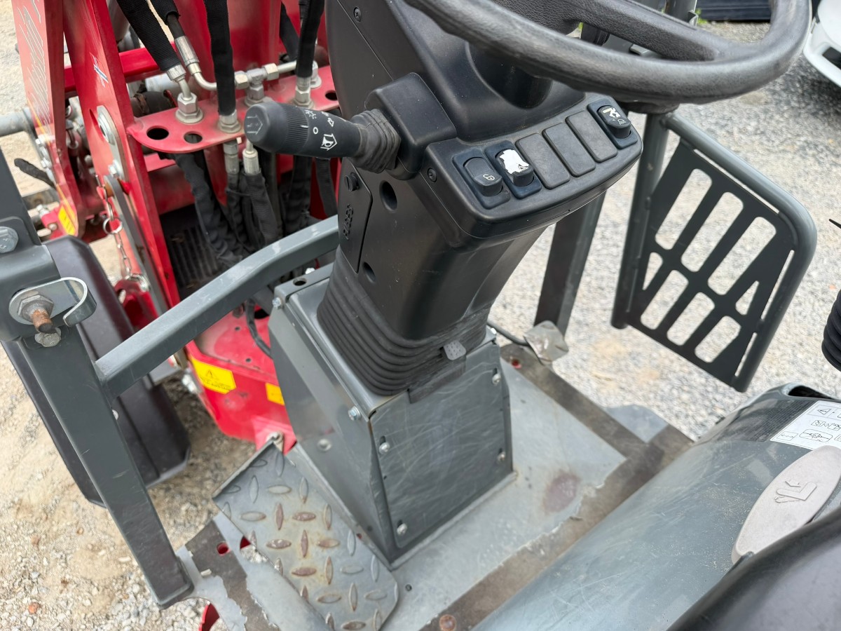 2019 Weidemann 1140 Kompaktlaster med skuffe, pallegafler og asfaltskuffe