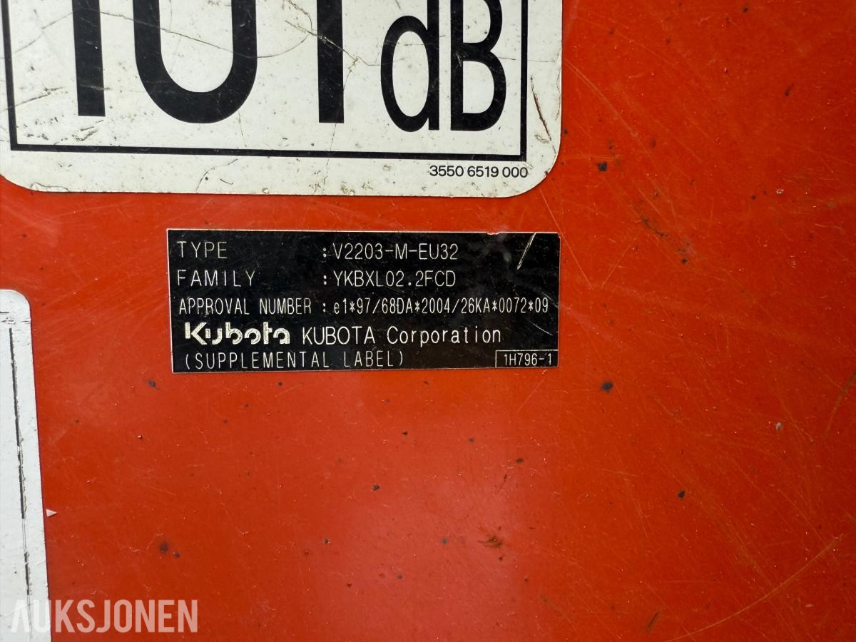 2008 Kubota KC250HR Beltedumper