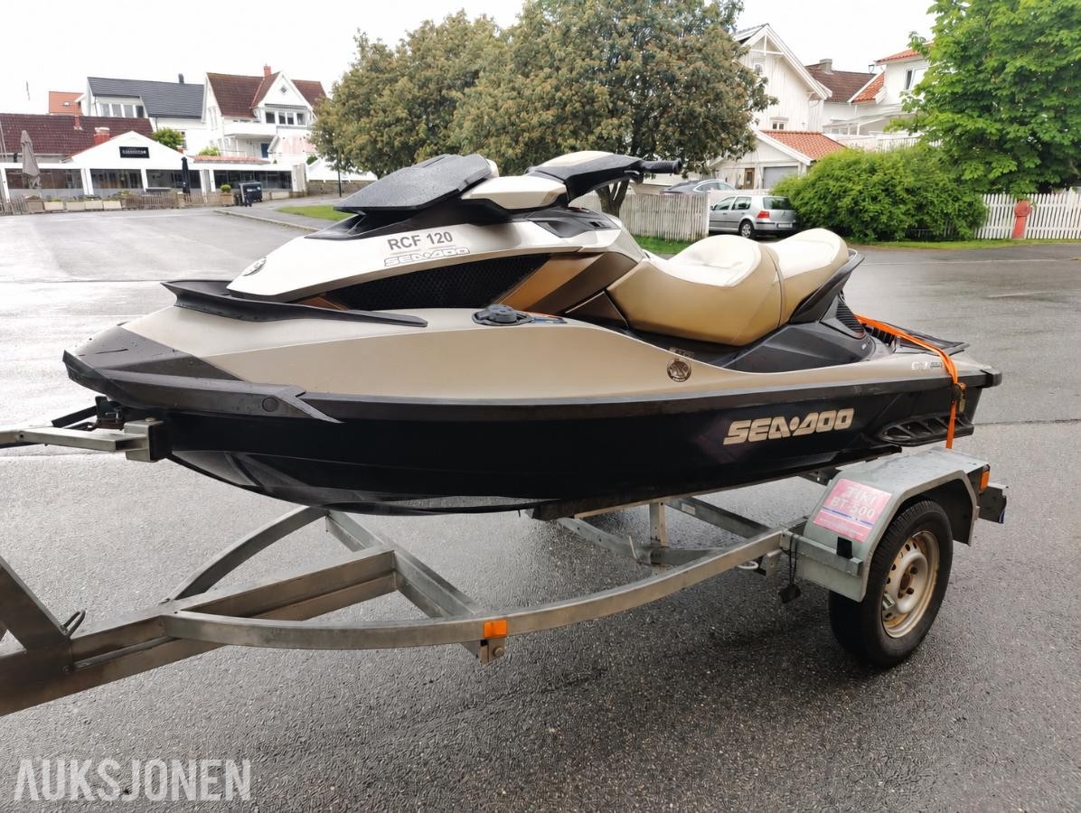 2009 SeaDoo GTX 255 vannscooter med henger