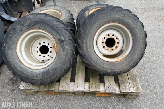 4 stk. væskefylte hjul til Avant 26x12.00-12
