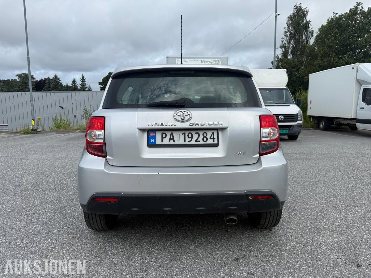 2010 Toyota URBAN CRUISER 1.4-90 D 4WD, 201789km.
