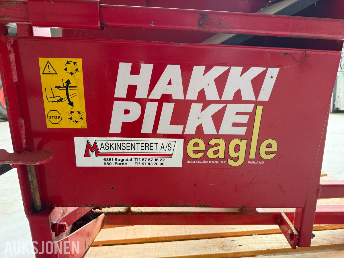 Hakki Pilke Eagle TR vedmaskin