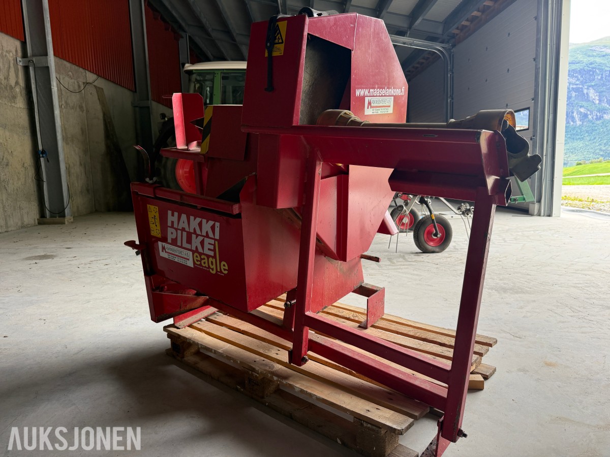 Hakki Pilke Eagle TR vedmaskin