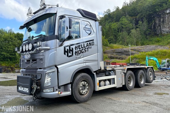 2019 Volvo FH540 brøyterigget krokbil / krokløft - leveres med ny EU godkjenning