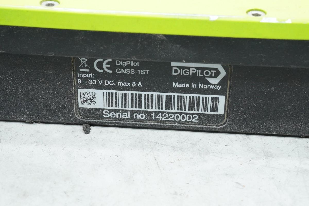 DigPilot GNSS-1ST 3D maskinstyringssystem med 2 Septentrio GNSS-antenner