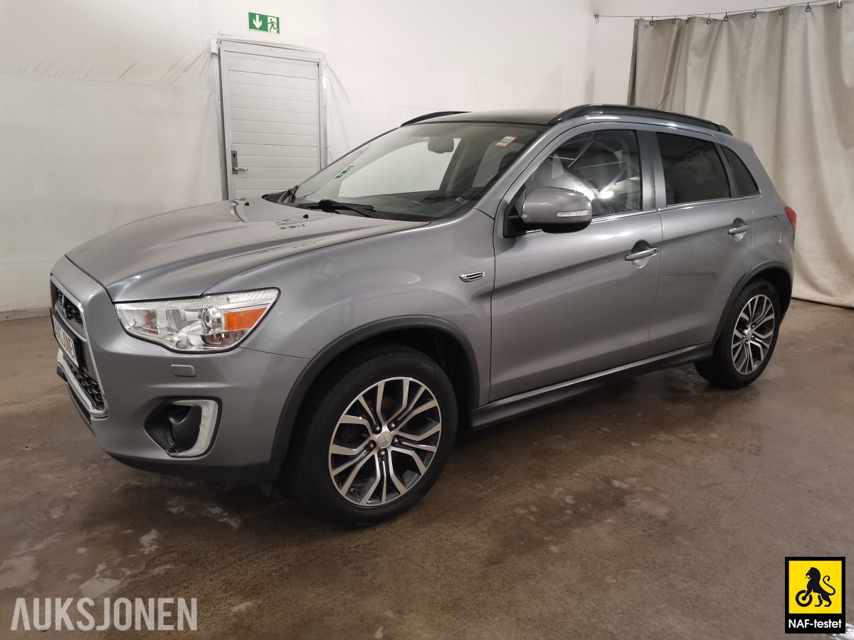 2015 Mitsubishi ASX 1.6 116HK HENGERFESTE KAMERA CRUISE ROCKFORD PANO
