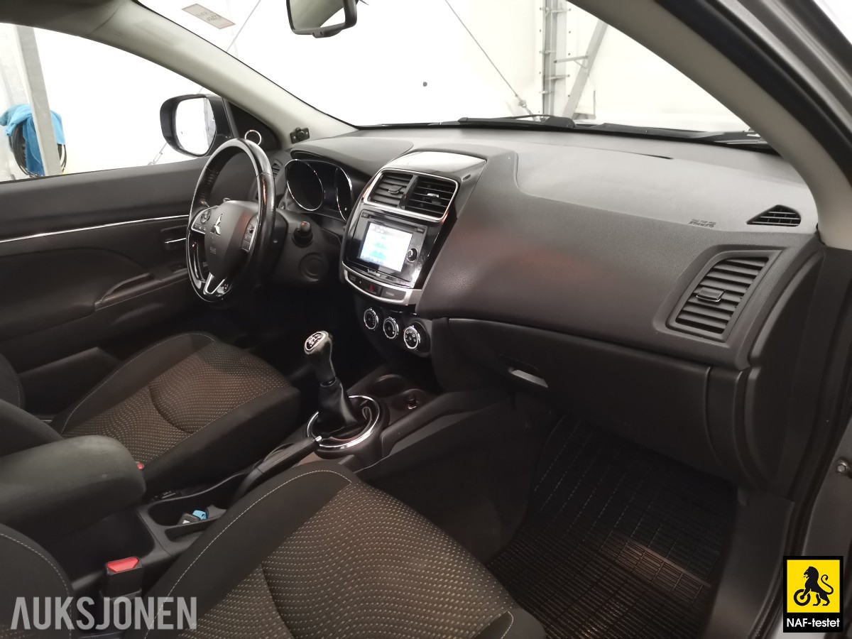 2015 Mitsubishi ASX 1.6 116HK HENGERFESTE KAMERA CRUISE ROCKFORD PANO