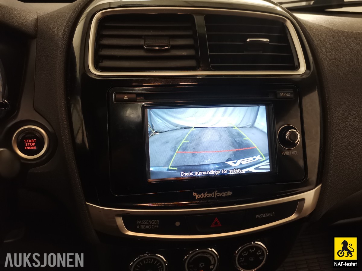 2015 Mitsubishi ASX 1.6 116HK HENGERFESTE KAMERA CRUISE ROCKFORD PANO