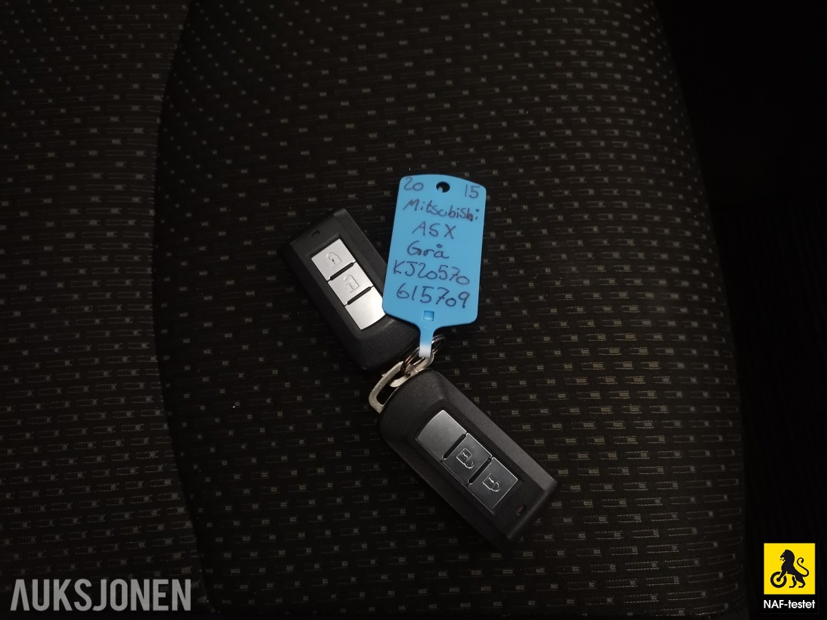 2015 Mitsubishi ASX 1.6 116HK HENGERFESTE KAMERA CRUISE ROCKFORD PANO