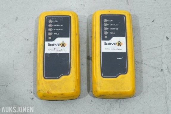 2 stk PST SaveX SA-TX1 personsendere
