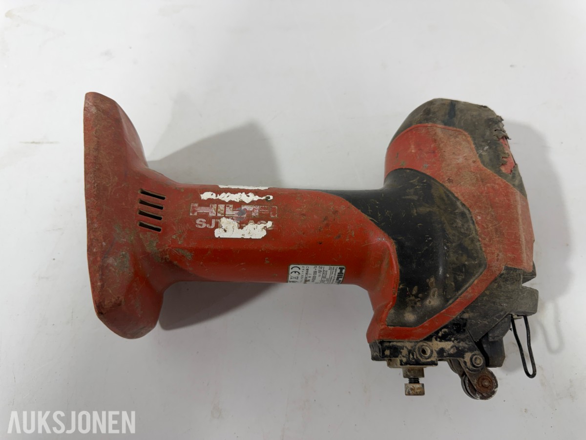 Hilti 22V batteriverktøy - 9 maskiner, 3 batterier og lader