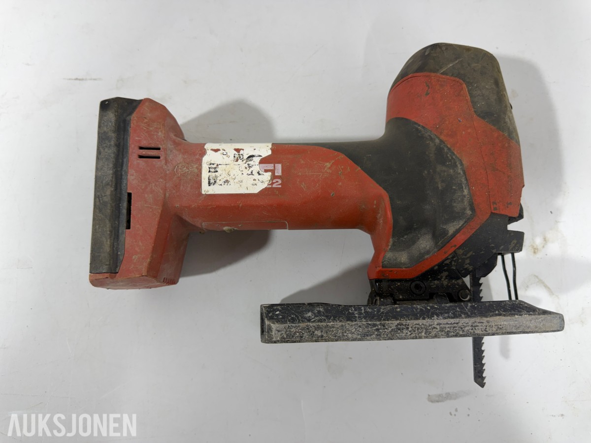 Hilti 22V batteriverktøy - 9 maskiner, 3 batterier og lader
