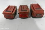 Hilti 22V batteriverktøy - 9 maskiner, 3 batterier og lader