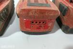Hilti 22V batteriverktøy - 9 maskiner, 3 batterier og lader