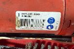 Parti med Hilti vinkelsliper, boltepistol, dispenser og borhammer