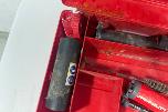 Parti med Hilti vinkelsliper, boltepistol, dispenser og borhammer