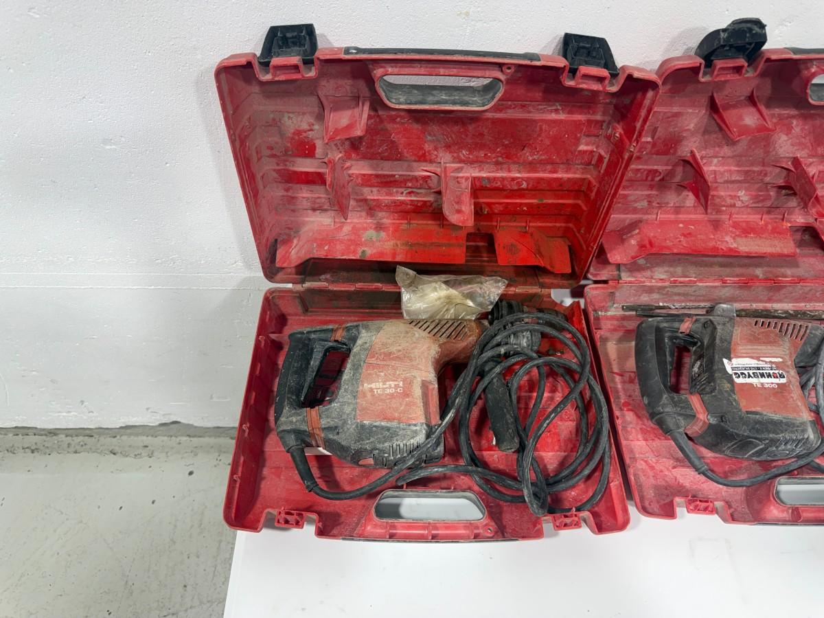 Parti Hilti elektroverktøy og festeverktøy med tilbehør
