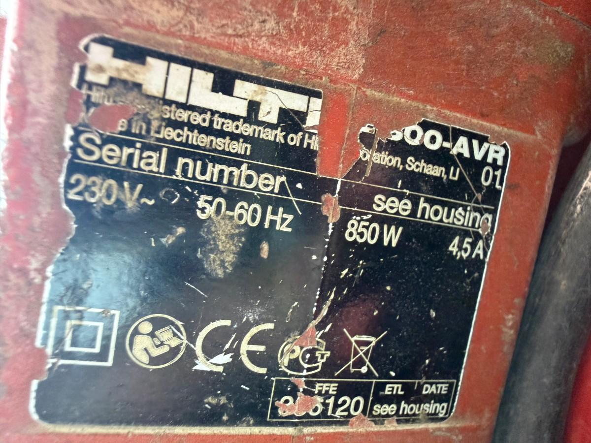 Parti Hilti elektroverktøy og festeverktøy med tilbehør