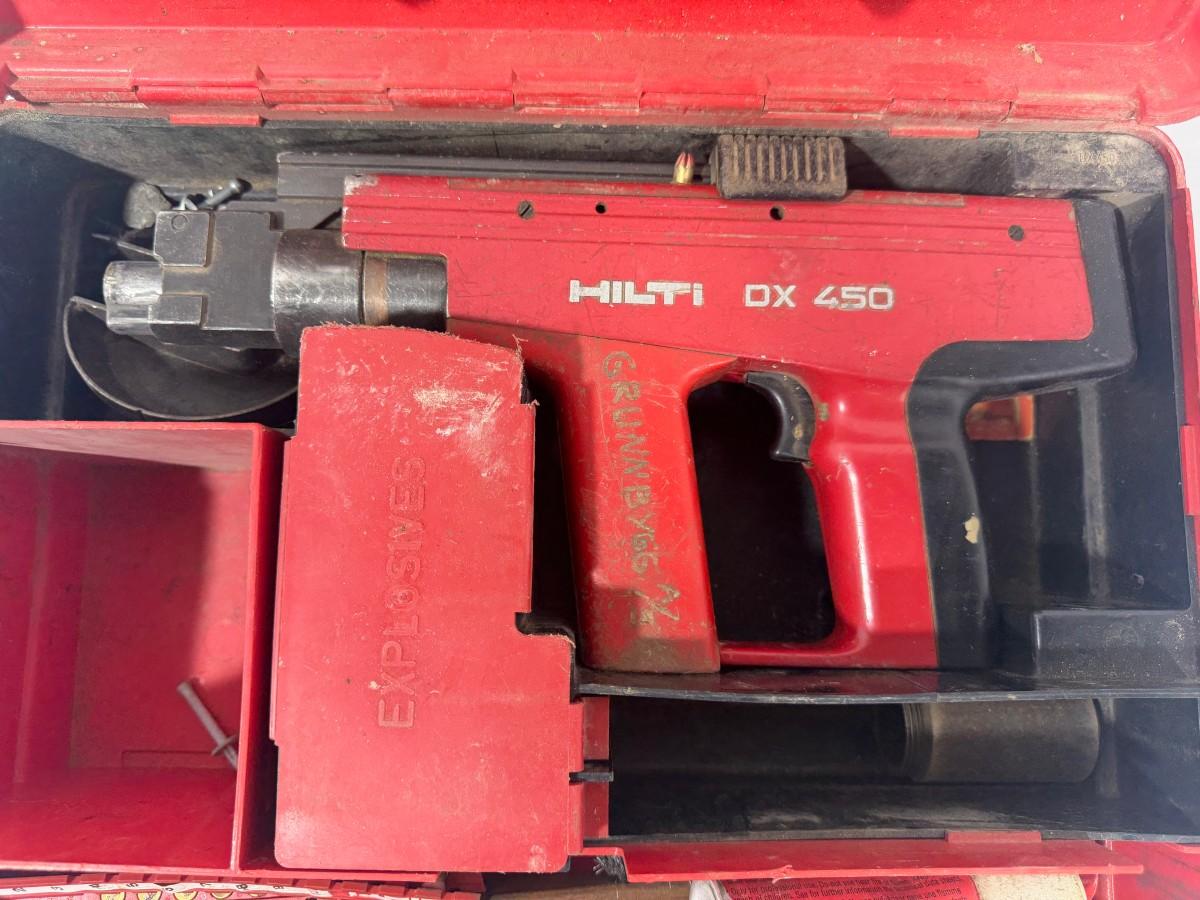 Parti Hilti elektroverktøy og festeverktøy med tilbehør