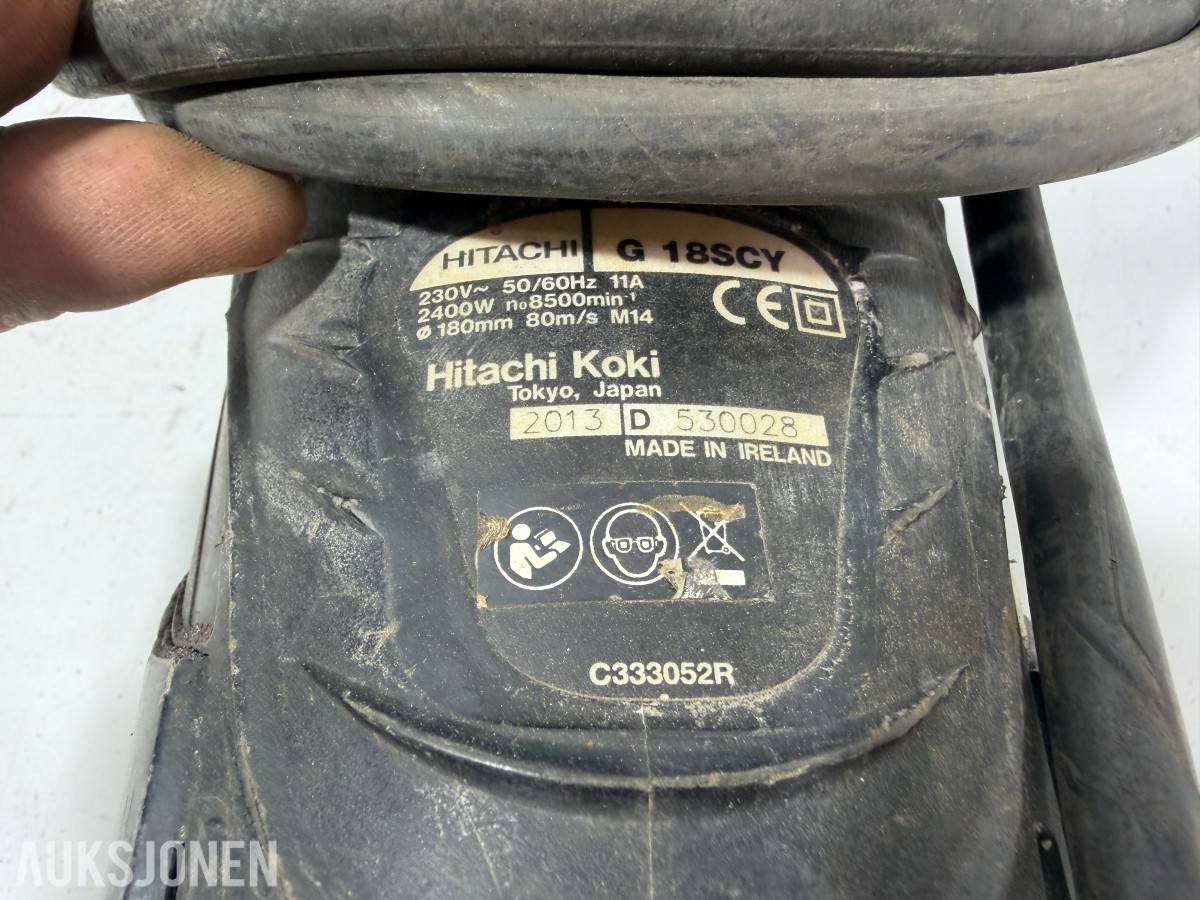 9 stk elektriske verktøy – Würth, Hitachi, Makita, Biltema og Edilgrappa