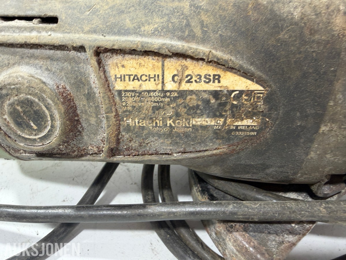 9 stk elektriske verktøy – Würth, Hitachi, Makita, Biltema og Edilgrappa