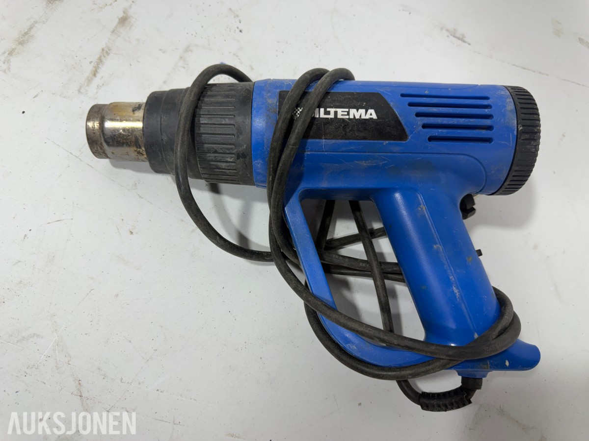 9 stk elektriske verktøy – Würth, Hitachi, Makita, Biltema og Edilgrappa