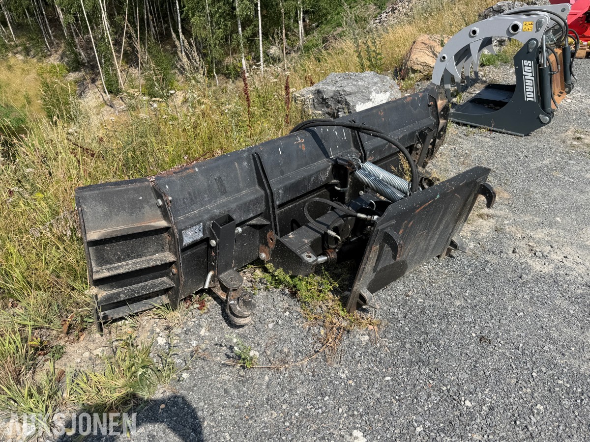 Kellfri SP250T Skjær / Snøplog – 250 cm – Hydraulisk diagonalplog