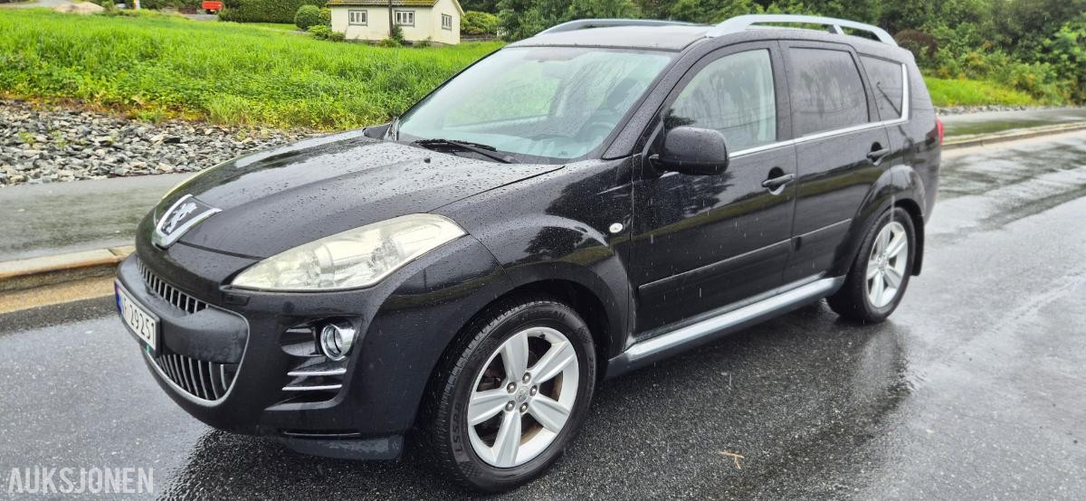 2007 Peugeot 4007 2.2 156hk 4X4 ryggekamera skinnseter 7 seter hengerfeste